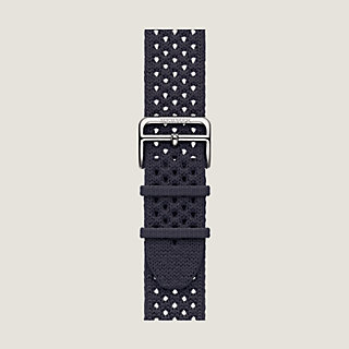 Band Apple Watch Hermès Single Tour 46 mm Neo Tricot | Hermès USA