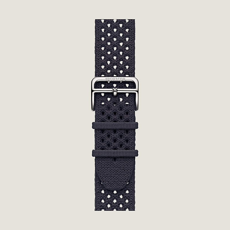 Band Apple Watch Hermès Single Tour 46 mm Neo Tricot | Hermès USA