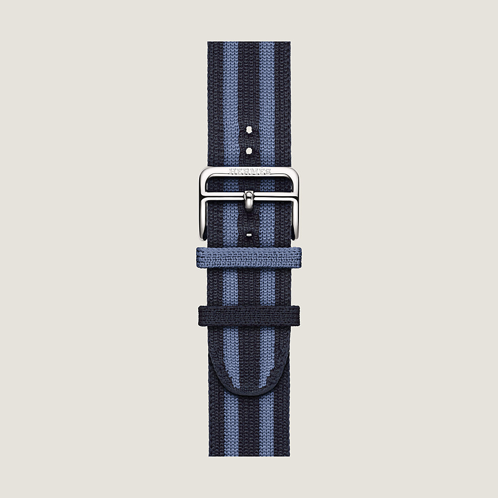 Band Apple Watch Hermès Single Tour 46 mm Rocabar Club | Hermès USA
