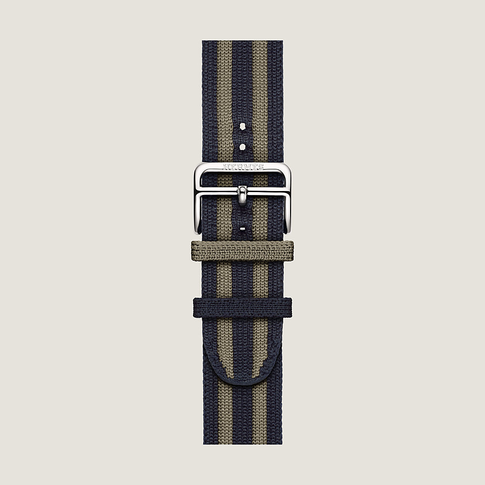 Band Apple Watch Hermès Single Tour 46 mm Rocabar Club | Hermès USA