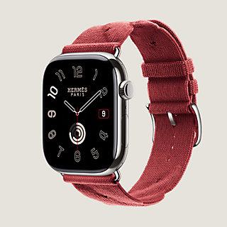 Band Apple Watch Hermès Single Tour 46 mm Torsade | Hermès USA