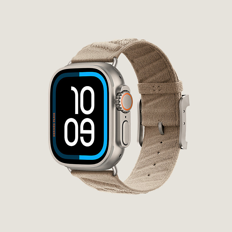 Band Apple Watch Hermès Single Tour 49&nbsp;mm En Mer, View: , view 3 of 4