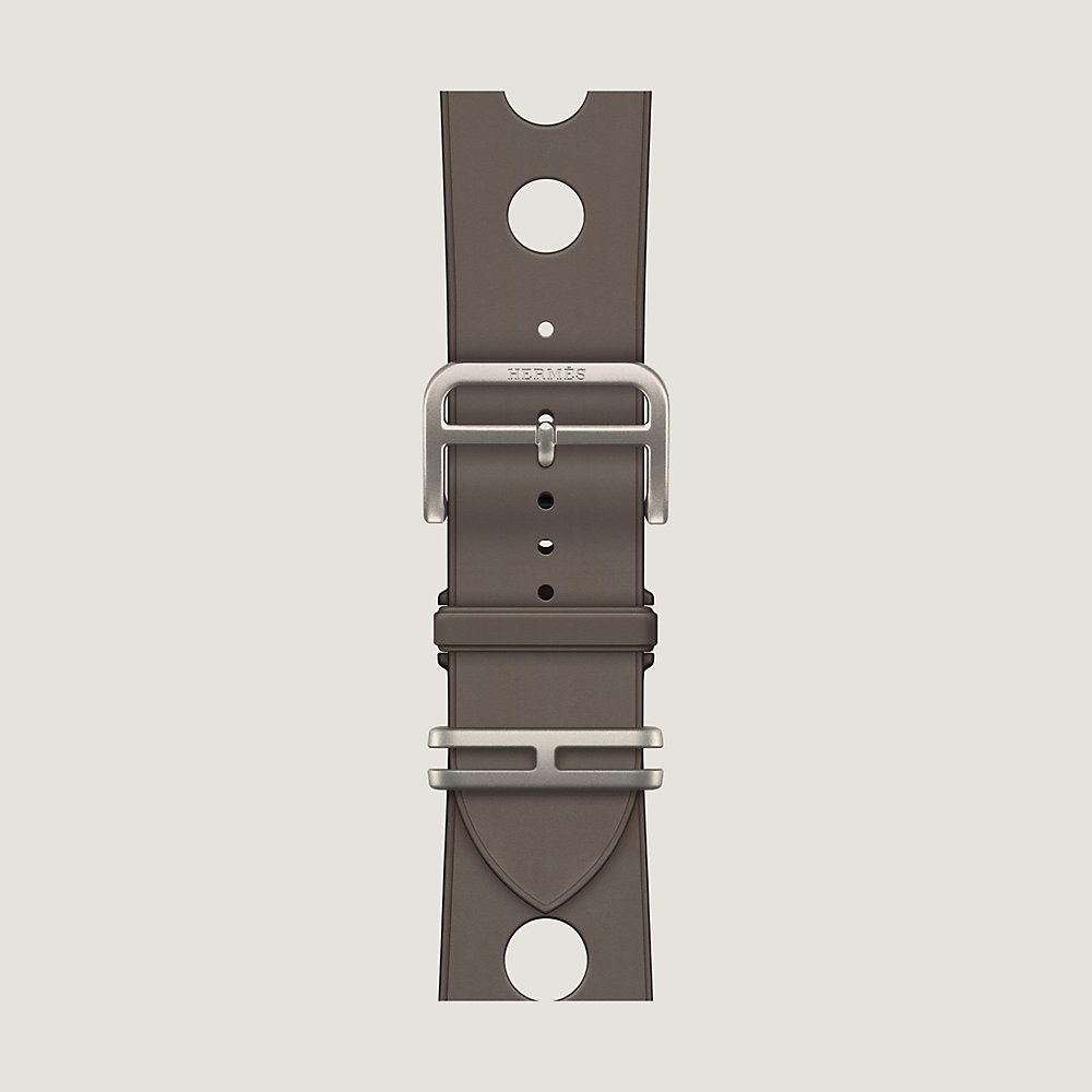 Band Apple Watch Hermès Single Tour 49 mm Scub'H Diving | Hermès USA