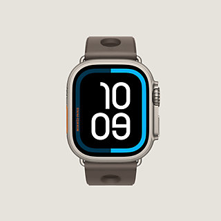 Band Apple Watch Hermès Single Tour 49 mm Scub'H Diving | Hermès USA