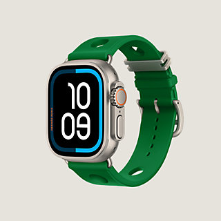Band Apple Watch Hermès Single Tour 49 mm Scub'H Diving | Hermès USA