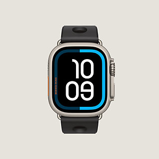 Band Apple Watch Hermès Single Tour 49 mm Scub'H Diving | Hermès USA