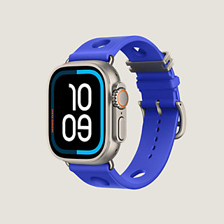 Band Apple Watch Hermès Single Tour 49 mm Scub'H Diving | Hermès USA