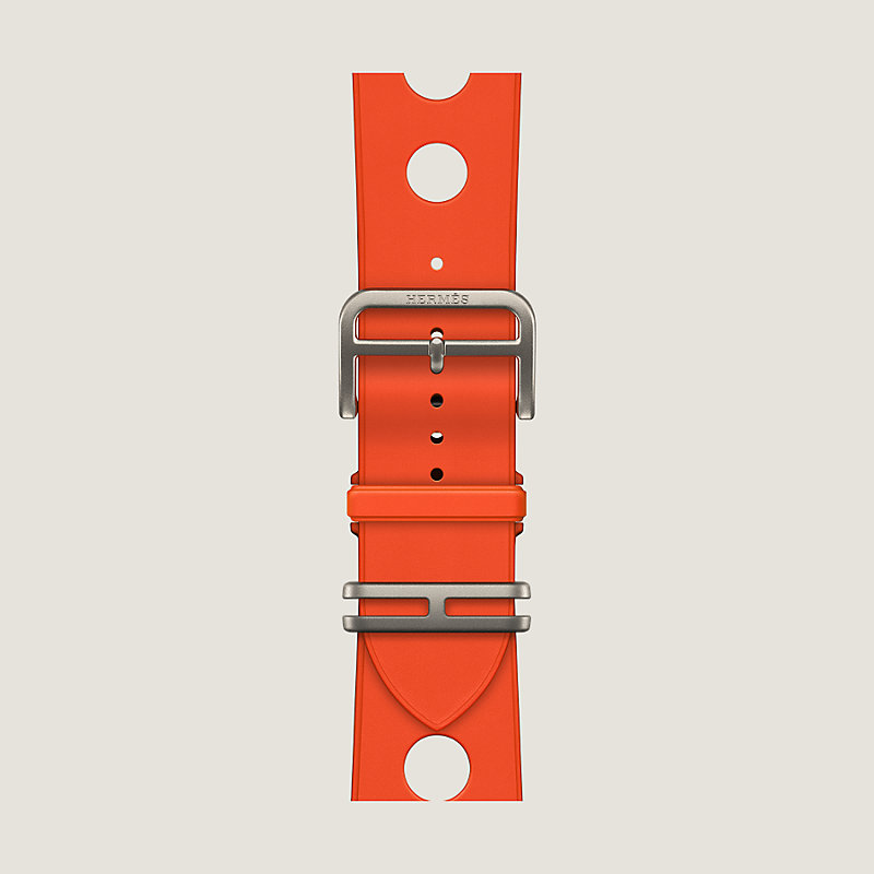 Band Apple Watch Hermès Single Tour 49 mm Scub'H Diving | Hermès USA