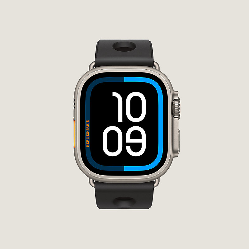その他 Apple - Apple watch season2 HERMES Band Apple Watch Hermès Single Tour 42 mm Twill Jump
