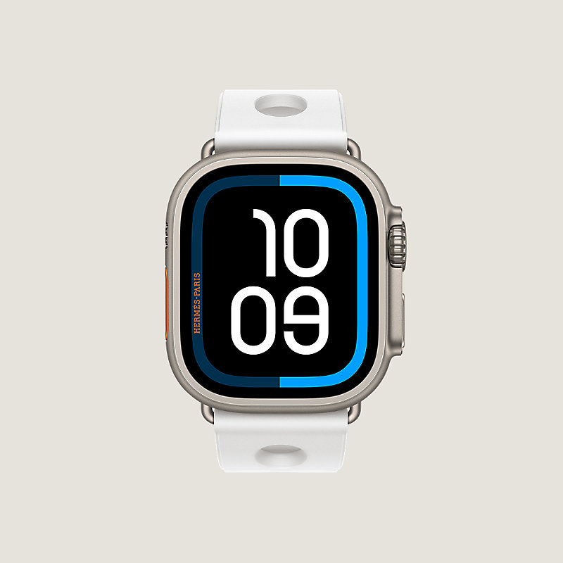 Band Apple Watch Hermès Single Tour 49 mm Scub'H Diving
