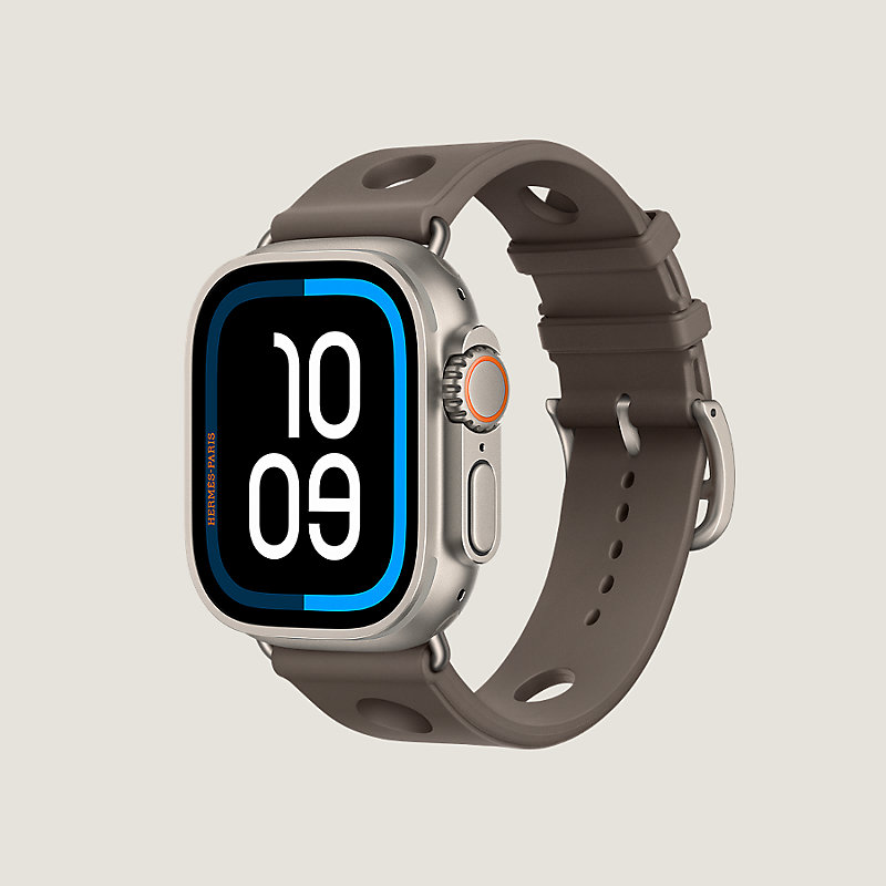 Band Apple Watch Hermès Single Tour 49 mm Scub'H Diving