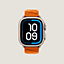 Band Apple Watch Hermès Ultra Single Tour 49&nbsp;mm En Mer, View: front, front, view 4 of 4