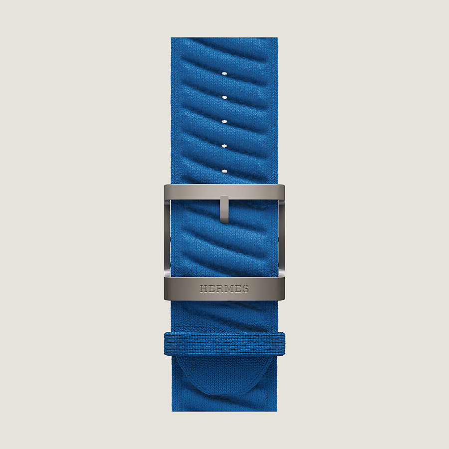 Band Apple Watch Hermès Ultra Single Tour 49 mm En Mer | Hermès USA 