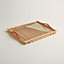 Bandeja rectangular Oseraie Color, tamaño mediano, Vista: vista de frente, front, vista 1 de 5