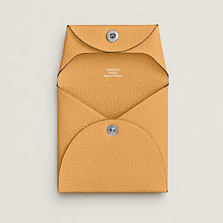 【美品】 HERMES バスティア Bastia change purse - Brown | Hermès USA
