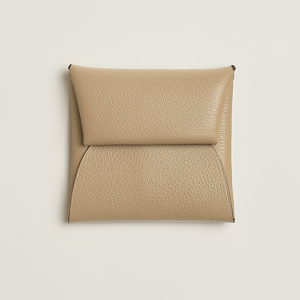 Bastia change purse - Beige | Hermès Belgium