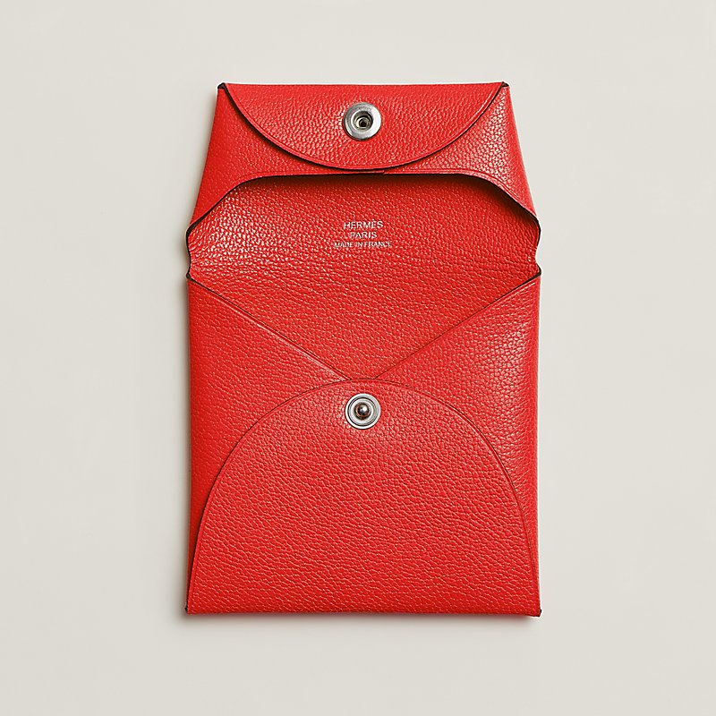 Hermes red outlet purse