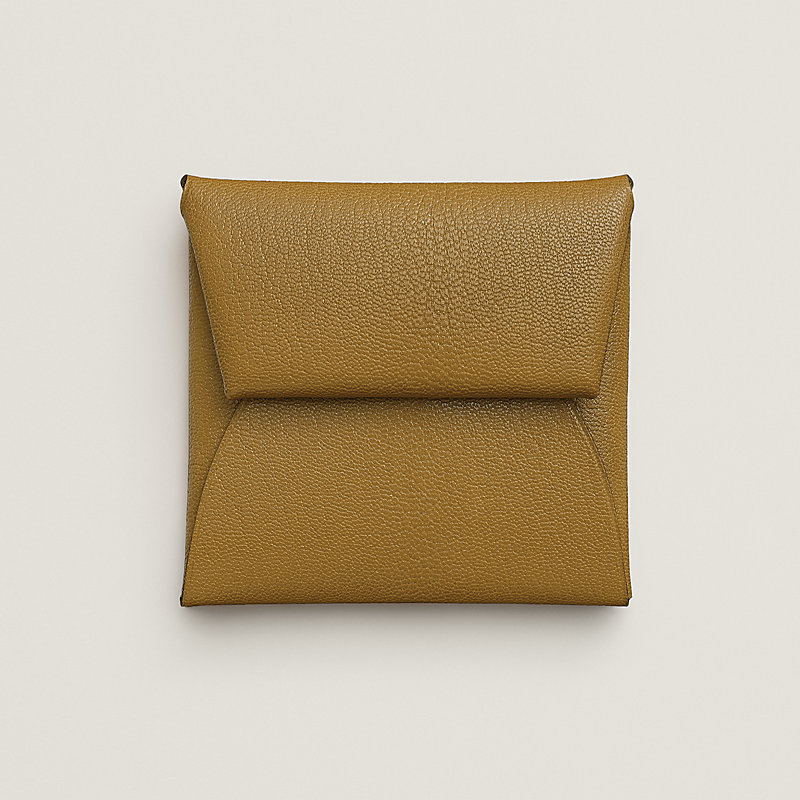 Bastia change purse - Beige | Hermès Singapore