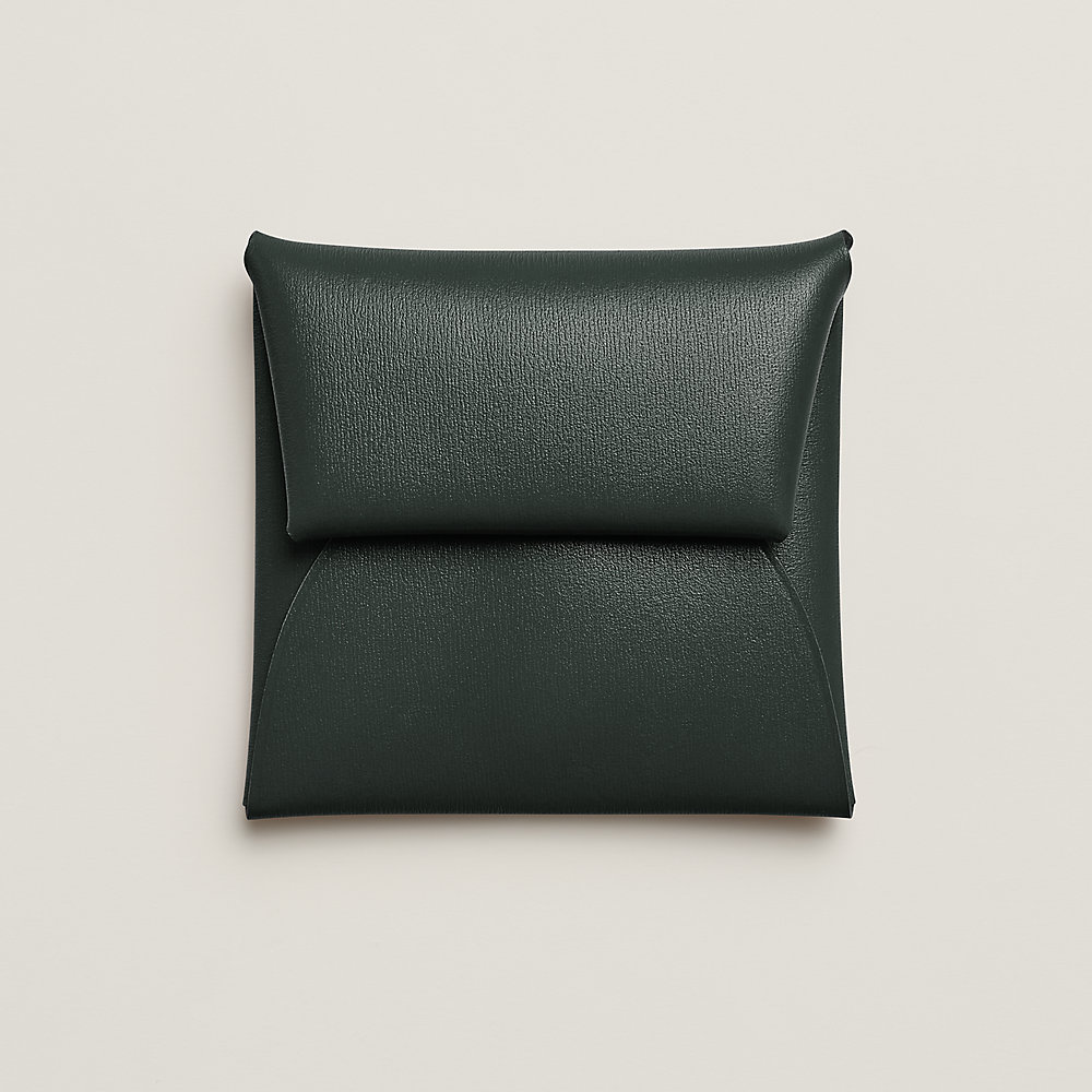 HERMES Bastia change purse 美品 箱あり Bastia change purse - Green | Hermès Canada