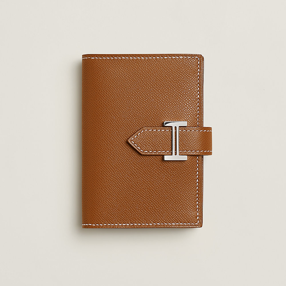 入手困難♪【HERMES】Bearn カードホルダー Madame & Gold Gold Bearn card holder | Hermès Hong Kong SAR