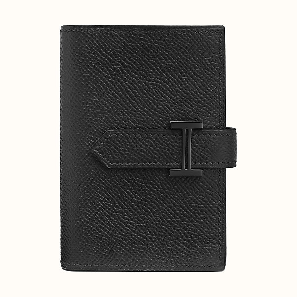 black hermes wallet