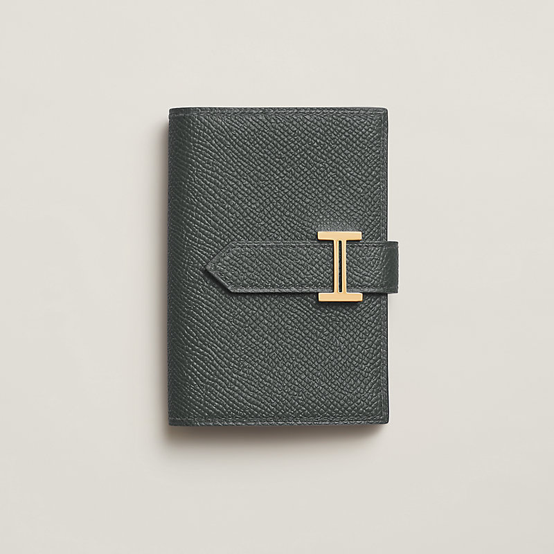 HERMES ミニ財布 お洒落 Bearn HERMES エルメス 二つ折り財布 BEARN MINI ベアンミニ 039796CK