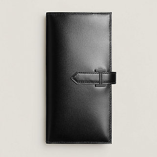 'エプソンレザー'【HERMES】ベアンウォレット bearn wallet Bearn monochrome wallet | Hermès Poland