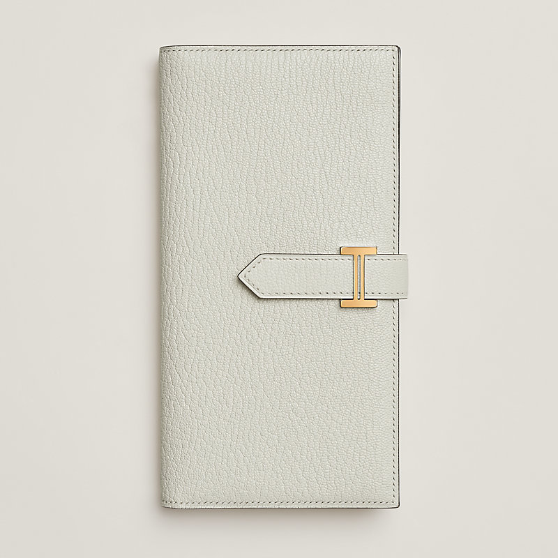 【ホワイト★おしゃれ】HERMES ウォレット Bearn combine HERMES 三つ折り財布 BEARN COMBINE ベアン コンビネ(506864175