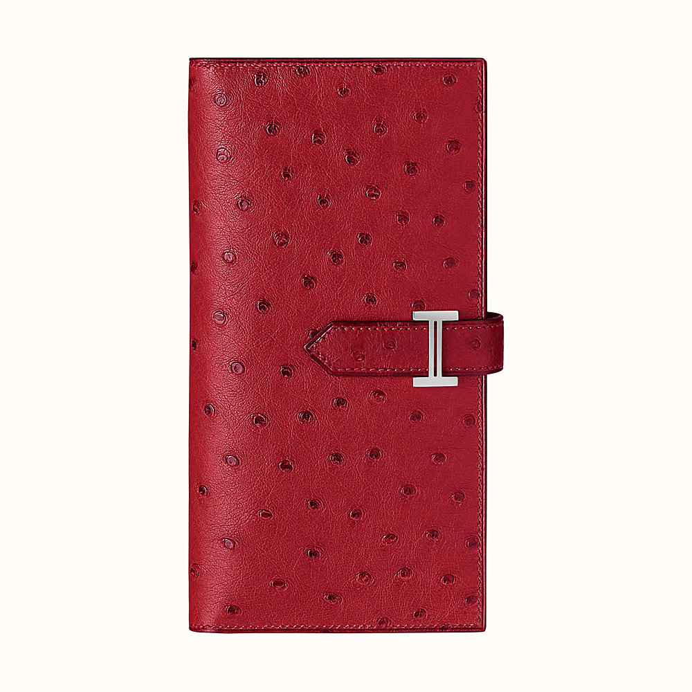 hermes ostrich wallet