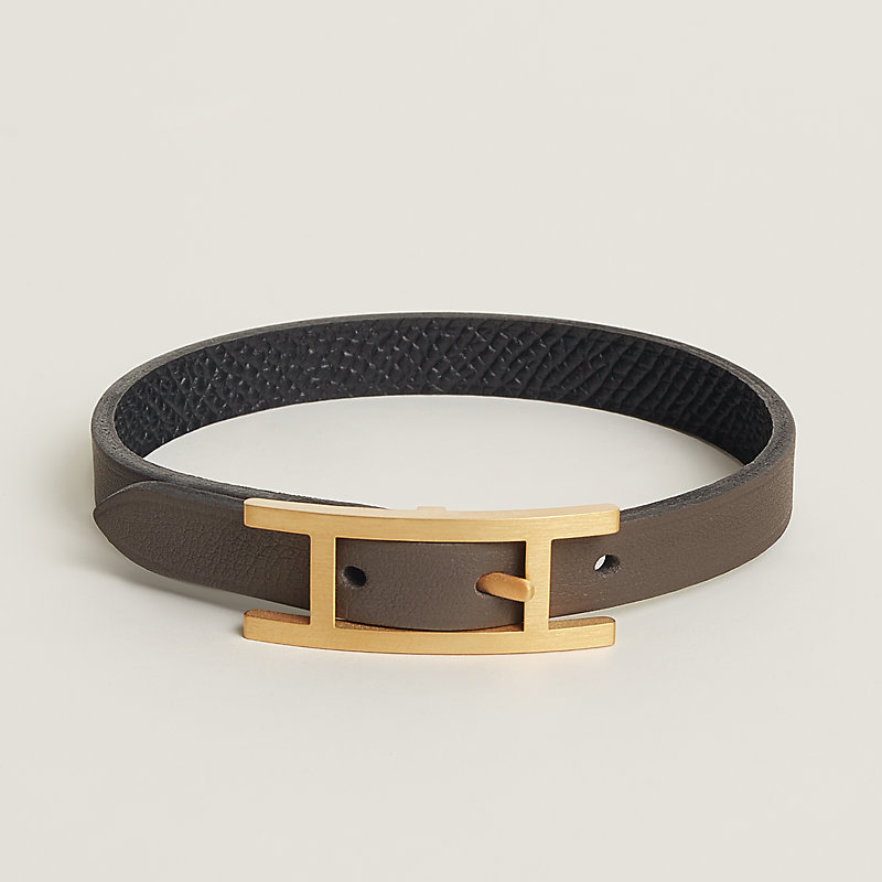 Behapi leather bracelet Hermès Black in Leather - 38935803
