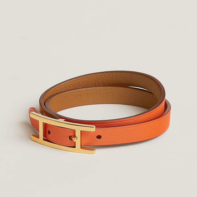 Behapi ♪【 HERMES 】Double Tour Maille Sport bracelet Behapi Double Tour bracelet | Hermès Poland