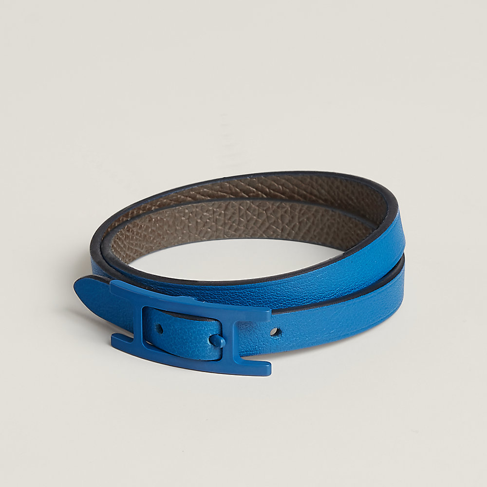 Behapi Double Tour So Blue bracelet | Hermès UK