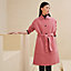 Belted cashmere long vest, View: Worn, worn, view 1 of 3