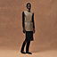 Belted long vest, View: Worn, worn, view 4 of 8
