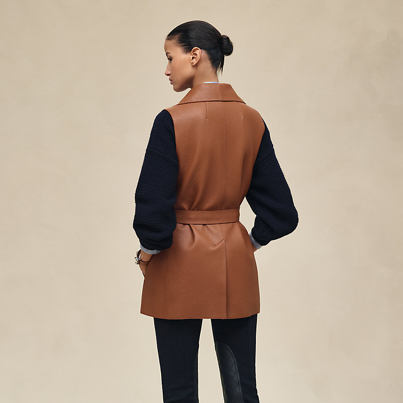 Belted vest