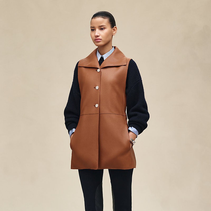 Belted vest