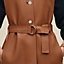 Belted vest, View: Worn, worn, view 6 of 7