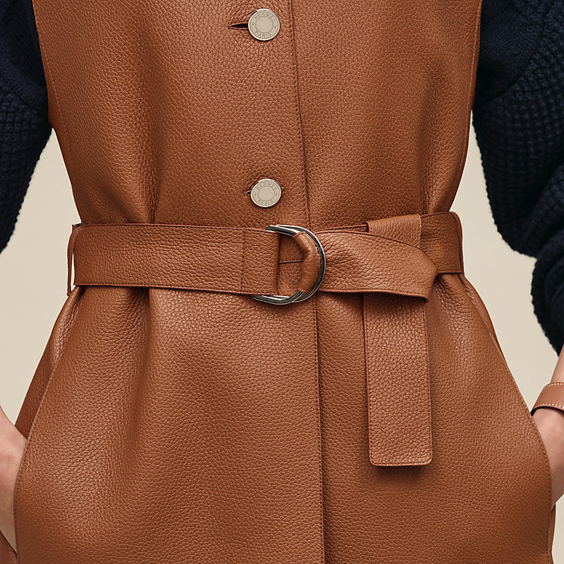 Belted vest