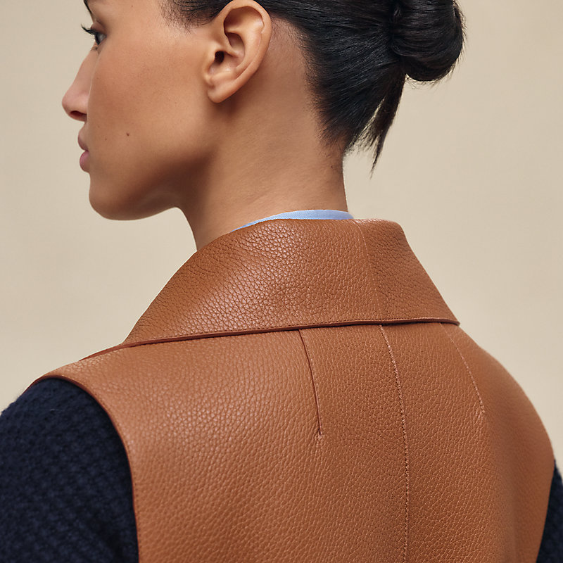 Belted vest