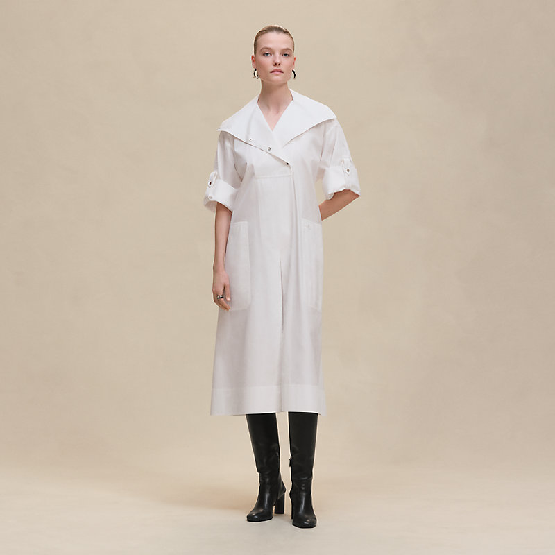 Belted wide dress | Hermès Macau SAR