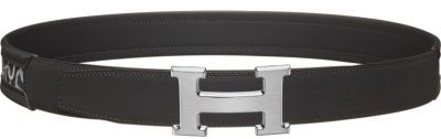 H belt buckle \u0026 Reversible leather 