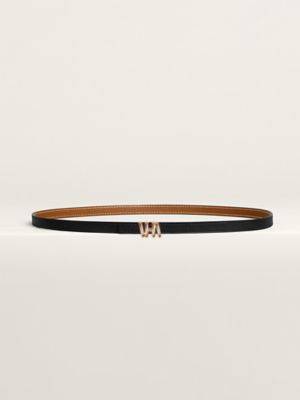 Galopin belt buckle & Reversible leather strap 13&nbsp;mm, View: , view 2 of 3