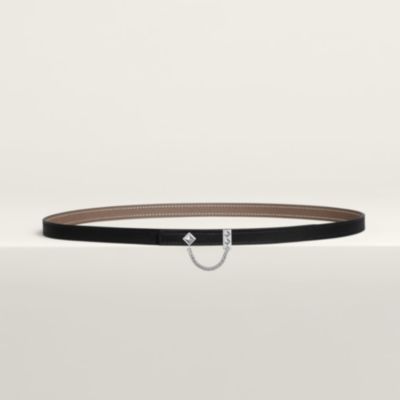 Mini 5382 belt buckle & Hermès sur Mer reversible leather strap 13 