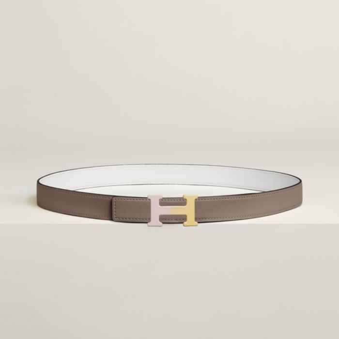 Hermès 4B Biscuit Epsom Constance Slim Wallet Waist Bag Belt Gold