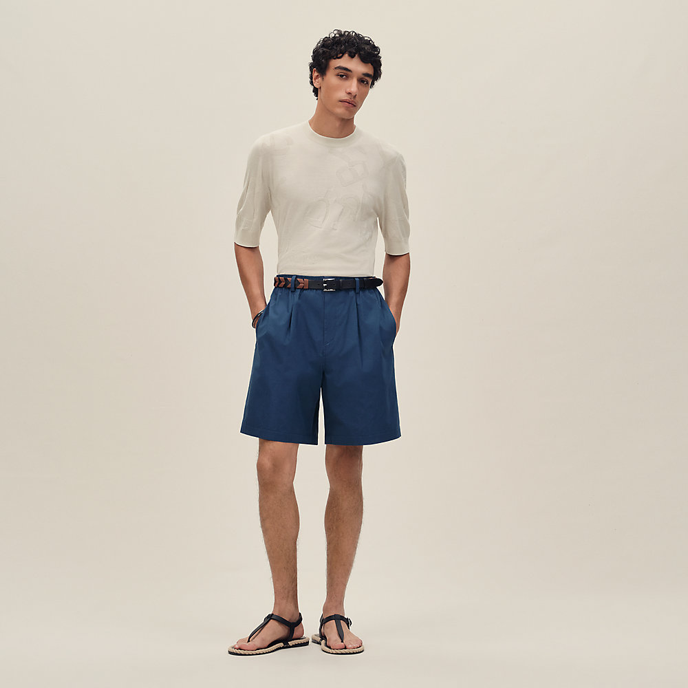 Bermuda Homme HERMÈS Vert - Taille L - Neuf Avec étiquettes