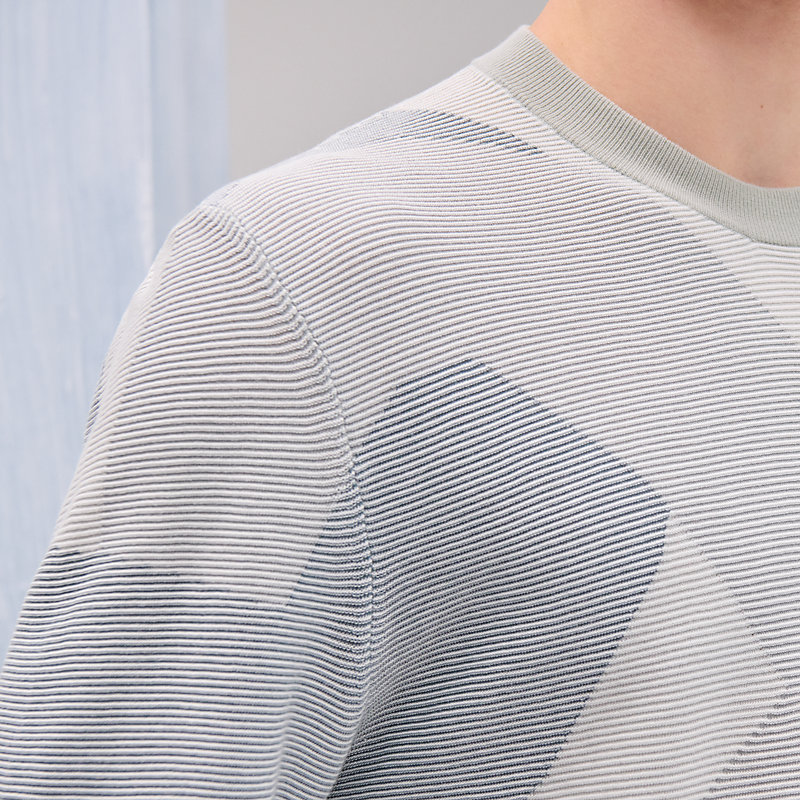 pull col rond big maillon♪【 HERMES 】セーター Big maillon