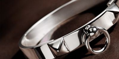 Hermes deals silver cuff