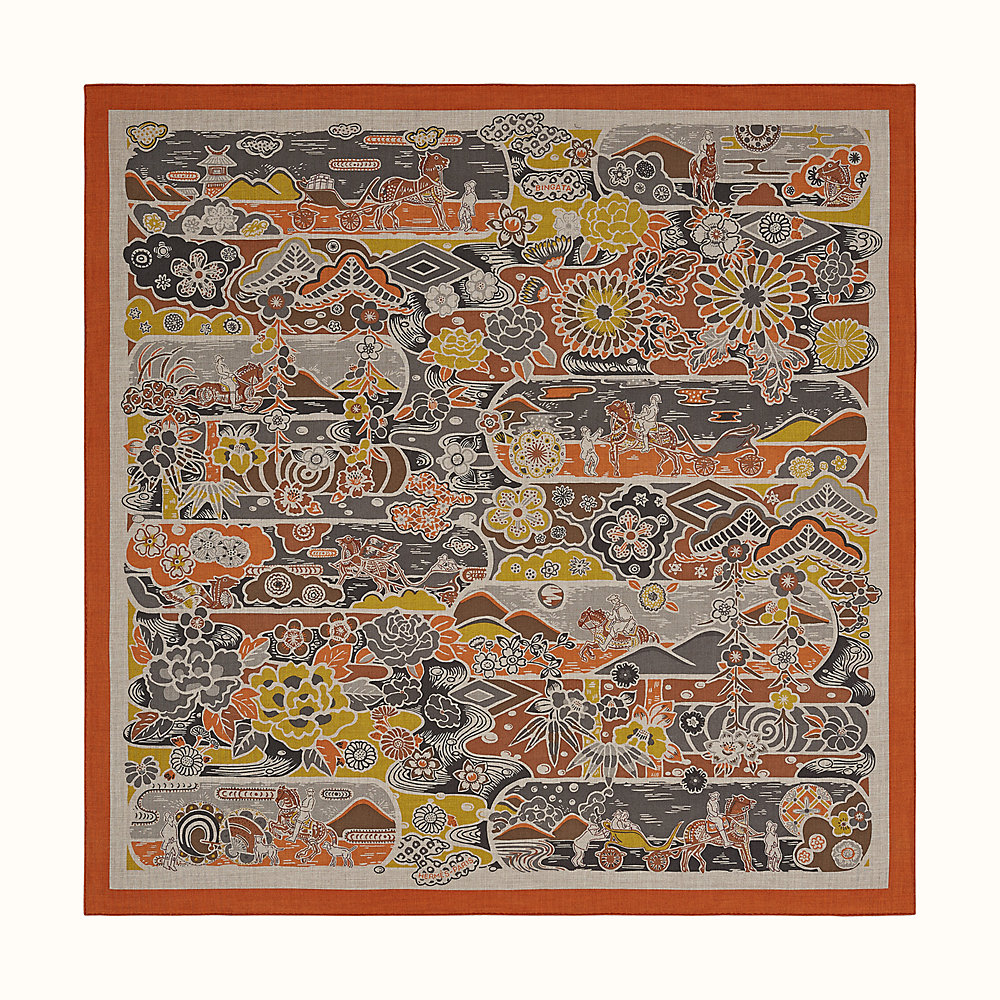 hermes bingata scarf