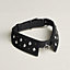 Black Tie dog collar, M and L, View: front, front, view 2 of 3