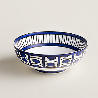 Bleus d'Ailleurs salad bowl, small model | Hermès Canada